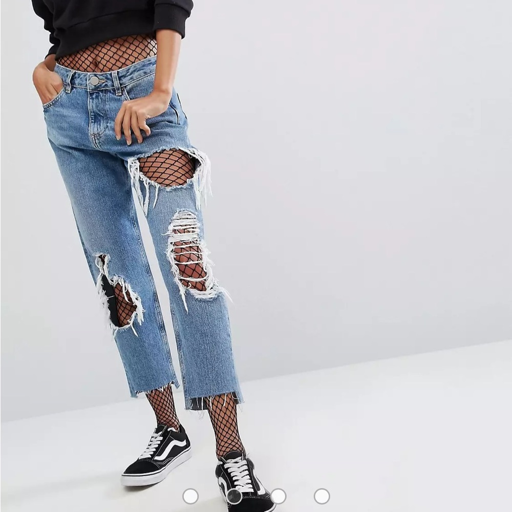 ASOS DESIGN medium fishnet tights - Picture 4 of 10